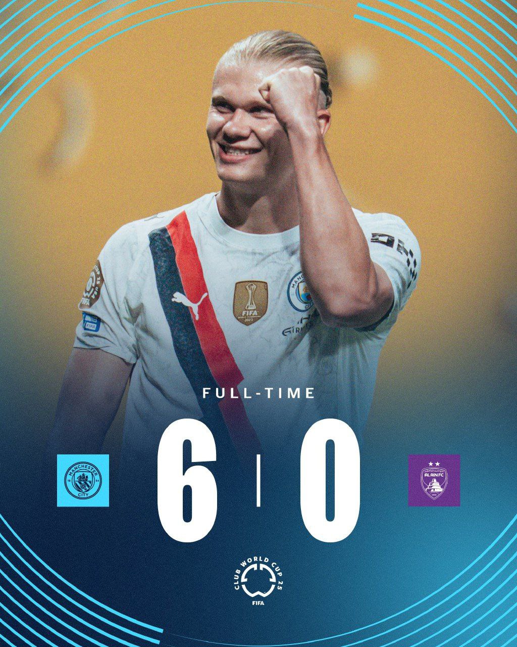 Манчестер Сити бо ҳисоби 6:0 Ал Айн